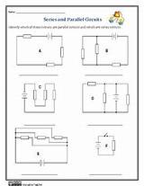 Parallel Circuits Series Worksheets Circuit Electricity Science School Electric Middle Elementary Teacher High Choose Board Activities sketch template