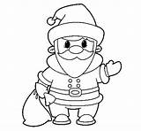 Father Christmas Coloring Coloringcrew sketch template