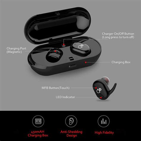 tws earphoneky tws tws bluetooth earphonebluetooth headphonewireless earphonebluetooth