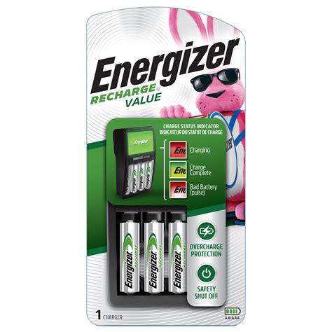 energizer recharge  charger  nimh rechargeable aa  aaa batteries walmartcom