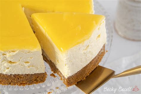Gluten Free Lemon Cheesecake Recipe No Bake Best Ever