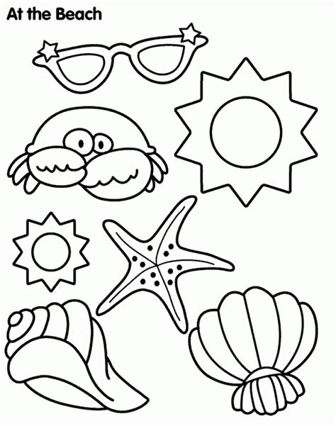 summer coloring pages   grade