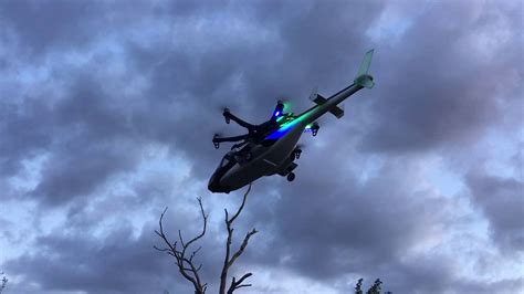 airwolf drone  test flight youtube