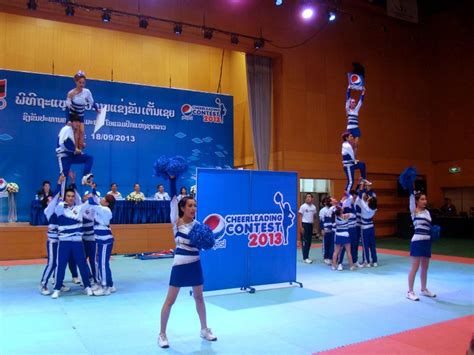 Work Live Laospepsi Cheerleading Contest 2013 Open For