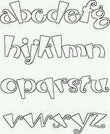 Handlettering Coloring Calligraphy Buchstaben Schrift Alphabets sketch template