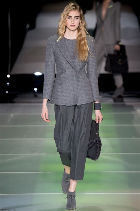 Giorgio Armani Fall Winter 2014 Collection Milan Fashion