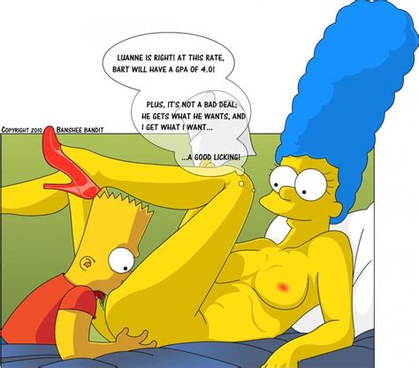 the simpsons porn bart marge marge simpson and bart porn comics