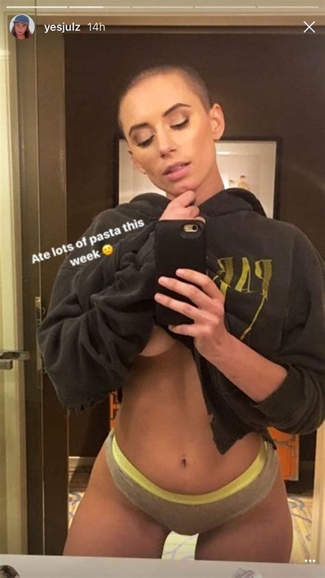 yesjulz nude and see through photos scandal planet