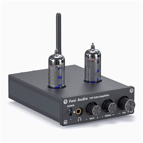 buy fosi audio  bluetooth tube amplifier stereo receiver  channel class  digital mini  fi