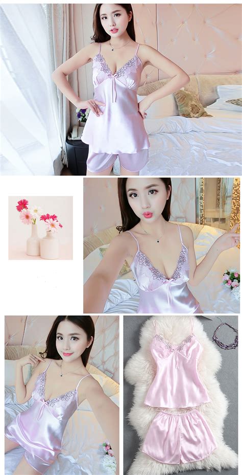 2020 Wholesale 2017 New Quality Sexy Lingerie Girl Summer Ice Silk