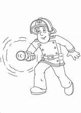 Sam Coloring Pages Fireman Activiteiten Guardado Desde Websincloud sketch template