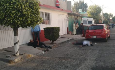 sujeto intenta robar auto a policía y termina muerto a balazos en ecatepec