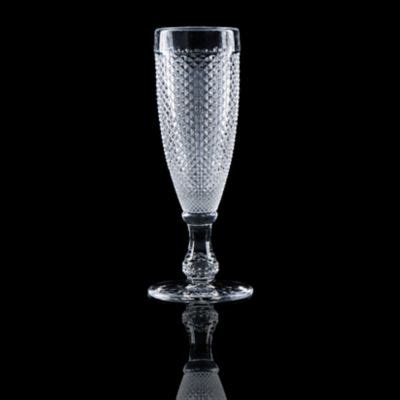 regency clear flute glass  oz party rental