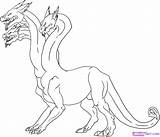 Mythical Creatures Coloring Pages Creature Drawing Mythological Mystical Greek Draw Magical Color Hydra Printable Print Colouring Animal Kids Clipart Getcolorings sketch template