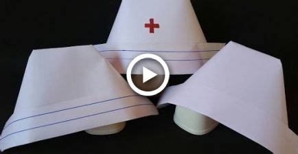 nurses cap   easy steps idei golovnye ubory