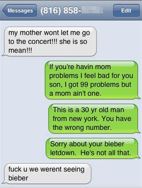 funny texts the funniest wrong number texts ever
