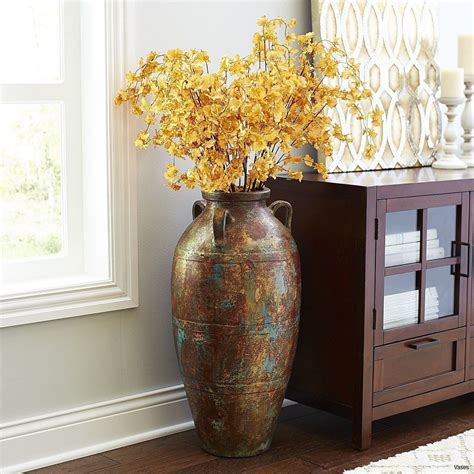 popular tall vase  artificial flowers decorative vase ideas