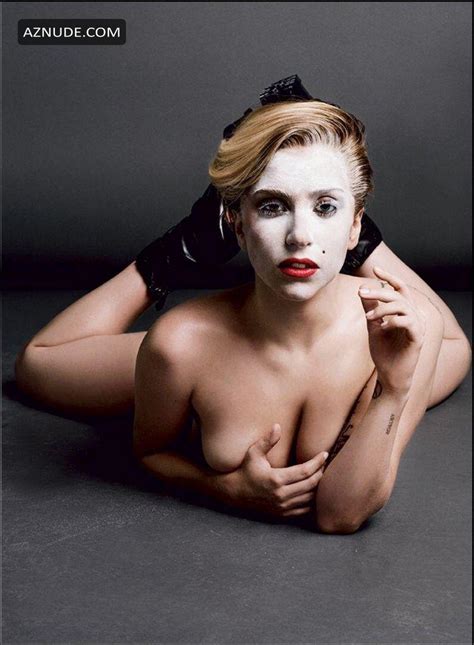 Lady Gaga Topless From The Art Of Pop V Magazine No 85