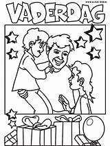 Vaderdag Kleurplaten Vatertag Peres Fete Malvorlage Topkleurplaat sketch template