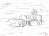 Kart Go Coloring Pages Colouring Racing Sketch Template Printable Drawing Library Popular Clipart sketch template