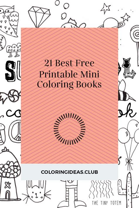 printable mini coloring books coloring books preschool