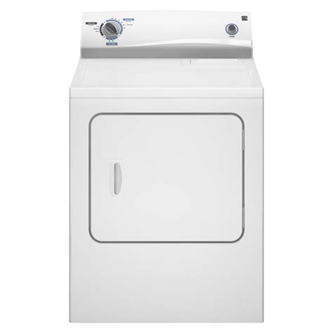 kenmore  cu ft electric dryer white shop
