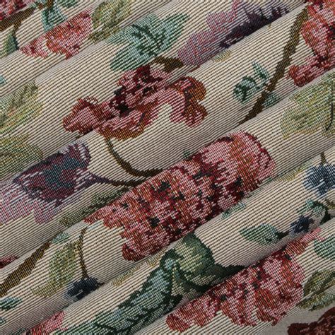 vintage floral upholstery fabric floral fabric   yard vintage