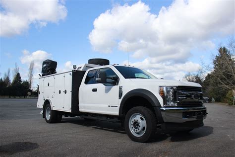 foot aluminum service body work trucks milron truck bodies