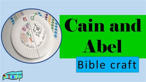 cain  abel craft bible craft sunday school craft youtube