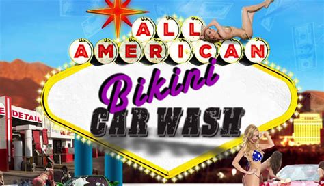 free download all american bikini car wash poster hd wallpaper