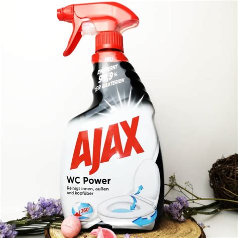 ajax wc reiniger power spray  stefanie reichel