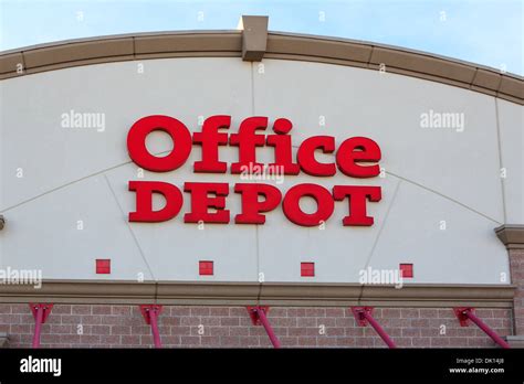 office depot store  res stock photography  images alamy