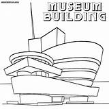 Museum Coloring Pages Building Book Designlooter 88kb 1000 Colorings sketch template