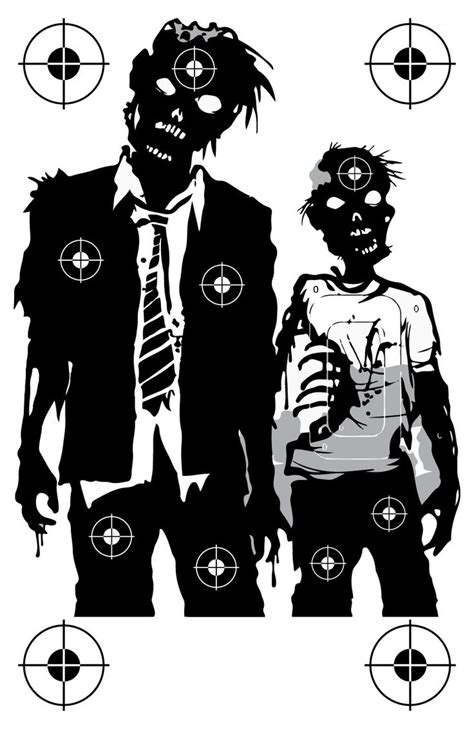 funny shooting targets google search shooting targets zombie