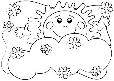 easy   learn colors  kids   sun coloring pages