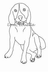 Beagles Beagle Coloring Printable Pages July sketch template