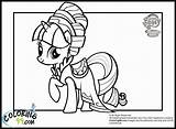 Pony Coloring Little Pages Rarity Princess Wedding Cadence Colouring Printable Dresses Color Old Dress Library Clipart Magic Winter Getcolorings Choose sketch template