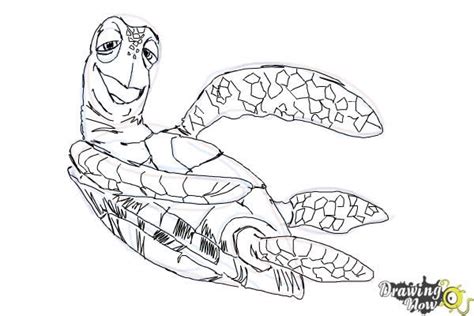 finding nemo sea turtle coloring pages