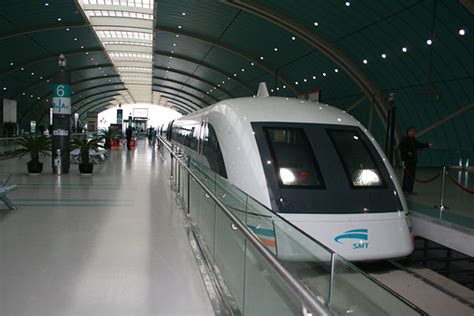 shanghai maglev train   china