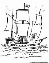Pirate Ship Coloring Pages Bateau Coloriage Boat Printable Viking Ships Imprimer Sunken Print Drawing Colouring Color Kids Sheets Outline Adult sketch template