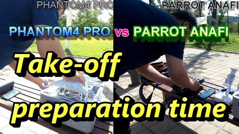 phantom pro  parrot anafi youtube
