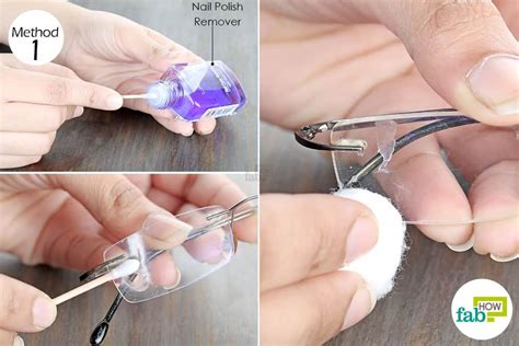 remove super glue  eye glasses    methods fab