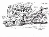 Dragster Sketches Koncepts Kal Paintingvalley Syndicate Air sketch template