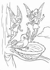 Tinkerbell Coloring sketch template