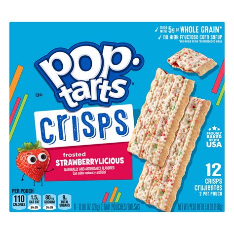 save on pop tarts crisps frosted strawberrylicious 12 ct order online