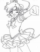 Sailor Jupiter Eternal Lineart Deviantart Manga Anime 2010 sketch template