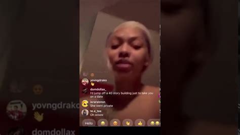 Cuban Doll On Live After Her Tape Got Leaked By Ari Youtube