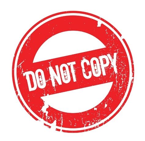 dont   copycat dont copy  id cards   employees