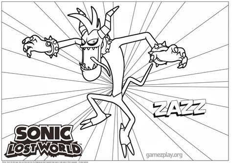 sonic lost world coloring pages sketch coloring page