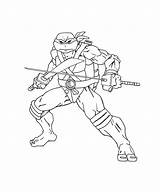 Leonardo Pages Mutant Ninja Teenage Turtles Coloring Getcolorings Sizable sketch template